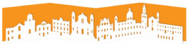 Arredamento in carta tagliato al laser Profilo skyline Noto, 