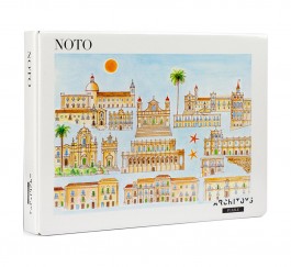 Confezione gioco da tavola del puzzle Noto i palazzi vista d'insieme, 