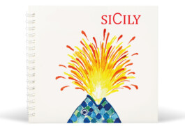 Notes quadrato serie Sicily il pesce vulcano, 